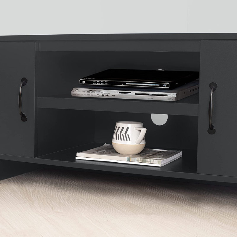 Ebern Designs Kytalin Corner TV Stand for 50" TV, Modern Living Room